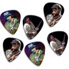 Carlos Santana 6 Loose Playable Guitar Pick Plectrum Licensed Live Performance A