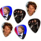 Jon Bon Jovi 6 Loose Playable Guitar Pick Plectrum Licensed Live Performance A