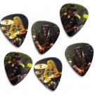 Motorhead Lemmy 6 Loose Playable Guitar Pick Plectrum Licensed Live Performance A