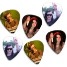 Skrillex 6 Loose Playable Guitar Pick Plectrum Licensed Live Performance A