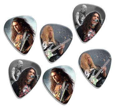 Slayer 6 Loose Playable Guitar Pick Plectrum Licensed Live Performance A