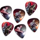 The Used 6 Loose Playable Guitar Pick Plectrum Licensed Live Performance A