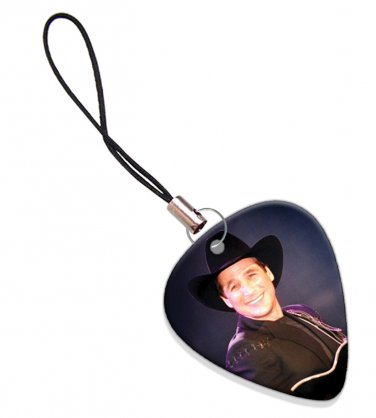 Clint Black Guitar Pick Plectrum Playable Charm Licensed Live Performance C