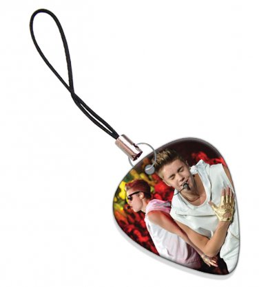 Justin Bieber Guitar Pick Plectrum Playable Charm Licensed Live Performance B