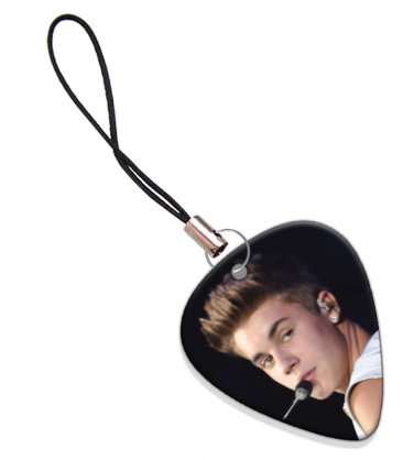 Justin Bieber Guitar Pick Plectrum Playable Charm Licensed Live Performance C