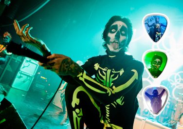 Bring Me the Horizon #1 Framed & Matted Licensed Live Performance Guitar Picks Set Display