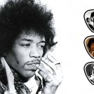 Jimi Hendrix Framed & Matted Licensed Live Performance Guitar Picks Set Display
