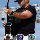 Toby Keith Framed & Matted Licensed Live Performance Guitar Picks Set Display