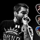 A Day to Remember Licensed Live Performance Guitar Picks Set Display