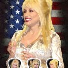 Dolly Parton Licensed Live Performance Guitar Picks Set Display