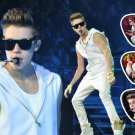 Justin Bieber Licensed Live Performance Guitar Picks Set Display