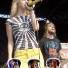 Paramore Hayley Williams Licensed Live Performance Guitar Picks Set Display