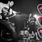 The Used Licensed Live Performance Guitar Picks Set Display