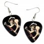 Aerosmith Steven Tyler Guitar Pick Plectrum Playable Earrings Licensed Live Performance A