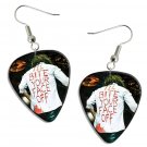Alice Cooper Guitar Pick Plectrum Playable Earrings Licensed Live Performance B