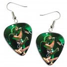 All Time Low Alex Gaskarth Guitar Pick Plectrum Playable Earrings Licensed Live Performance A