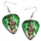 All Time Low Alex Gaskarth Guitar Pick Plectrum Playable Earrings Licensed Live Performance B