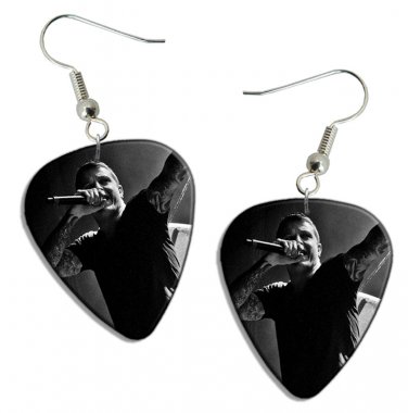 Atreyu Guitar Pick Plectrum Playable Earrings Licensed Live Performance C