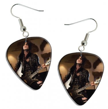 Black Veil Brides Andy Biersack Guitar Pick Plectrum Playable Earrings Licensed Live Performance A