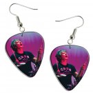 Blondie Guitar Pick Plectrum Playable Earrings Licensed Live Performance A