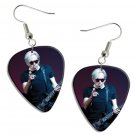 Blondie Guitar Pick Plectrum Playable Earrings Licensed Live Performance C