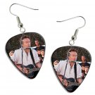 Bruce Springsteen Guitar Pick Plectrum Playable Earrings Licensed Live Performance A
