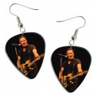 Bruce Springsteen Guitar Pick Plectrum Playable Earrings Licensed Live Performance C