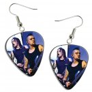 Bullet For My Valentine Guitar Pick Plectrum Playable Earrings Licensed Live Performance B