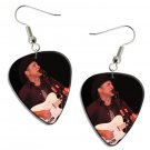 Clint Black Guitar Pick Plectrum Playable Earrings Licensed Live Performance B