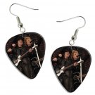 Jon Bon Jovi Guitar Pick Plectrum Playable Earrings Licensed Live Performance A