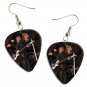 Jon Bon Jovi Guitar Pick Plectrum Playable Earrings Licensed Live Performance A