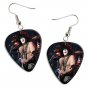Kiss Gene Simmons Guitar Pick Plectrum Playable Earrings Licensed Live Performance C