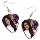 Lana Del Rey Guitar Pick Plectrum Playable Earrings Licensed Live Performance B