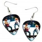 Megadeth Dave Mustaine Guitar Pick Plectrum Playable Earrings Licensed Live Performance A