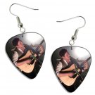 Mumford & Sons Marcus Mumford Guitar Pick Plectrum Playable Earrings Licensed Live Performance A
