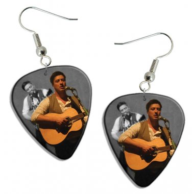 Mumford & Sons Marcus Mumford Guitar Pick Plectrum Playable Earrings Licensed Live Performance B