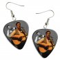 Mumford & Sons Marcus Mumford Guitar Pick Plectrum Playable Earrings Licensed Live Performance B