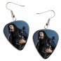 Metallica Guitar Pick Plectrum Playable Earrings Licensed Live Performance A