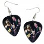 Metallica Guitar Pick Plectrum Playable Earrings Licensed Live Performance B