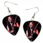 Metallica Guitar Pick Plectrum Playable Earrings Licensed Live Performance C