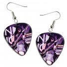 Mindless Self Indulgence Guitar Pick Plectrum Playable Earrings Licensed Live Performance C