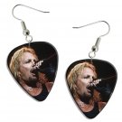 Motley Crue Guitar Pick Plectrum Playable Earrings Licensed Live Performance B