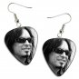 Motley Crue Guitar Pick Plectrum Playable Earrings Licensed Live Performance C