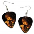 Never Shout Never Chris Drew Guitar Pick Plectrum Playable Earrings Licensed Live Performance A