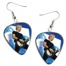 Nickelback Chad Kroeger Guitar Pick Plectrum Playable Earrings Licensed Live Performance B