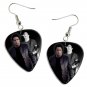Nine Inch Nails Trent Reznor Guitar Pick Plectrum Playable Earrings Licensed Live Performance B