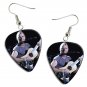 The Police Sting Guitar Pick Plectrum Playable Earrings Licensed Live Performance A