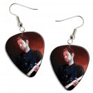 Radiohead Thom Yorke Guitar Pick Plectrum Playable Earrings Licensed Live Performance A
