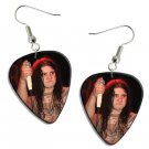 Skrillex Guitar Pick Plectrum Playable Earrings Licensed Live Performance A