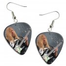 Slayer Guitar Pick Plectrum Playable Earrings Licensed Live Performance A